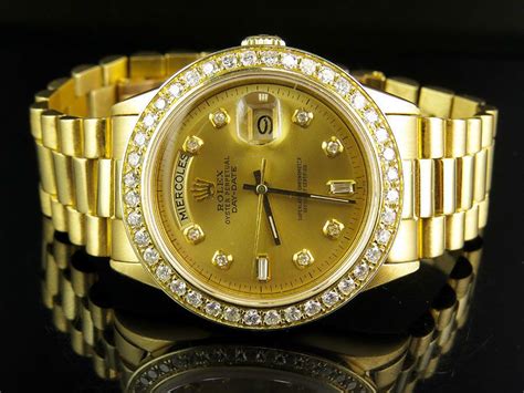 rolex gold men's watch|solid gold rolex watches.